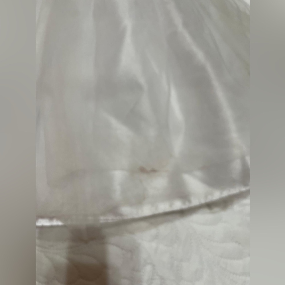 David's Bridal White Gown For Girl - Picture 7 of 16